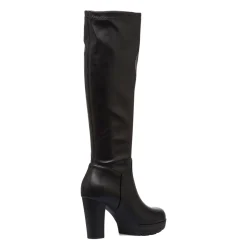 Stivali alti comfort neri da Donna con tacco 9 cm P Soft