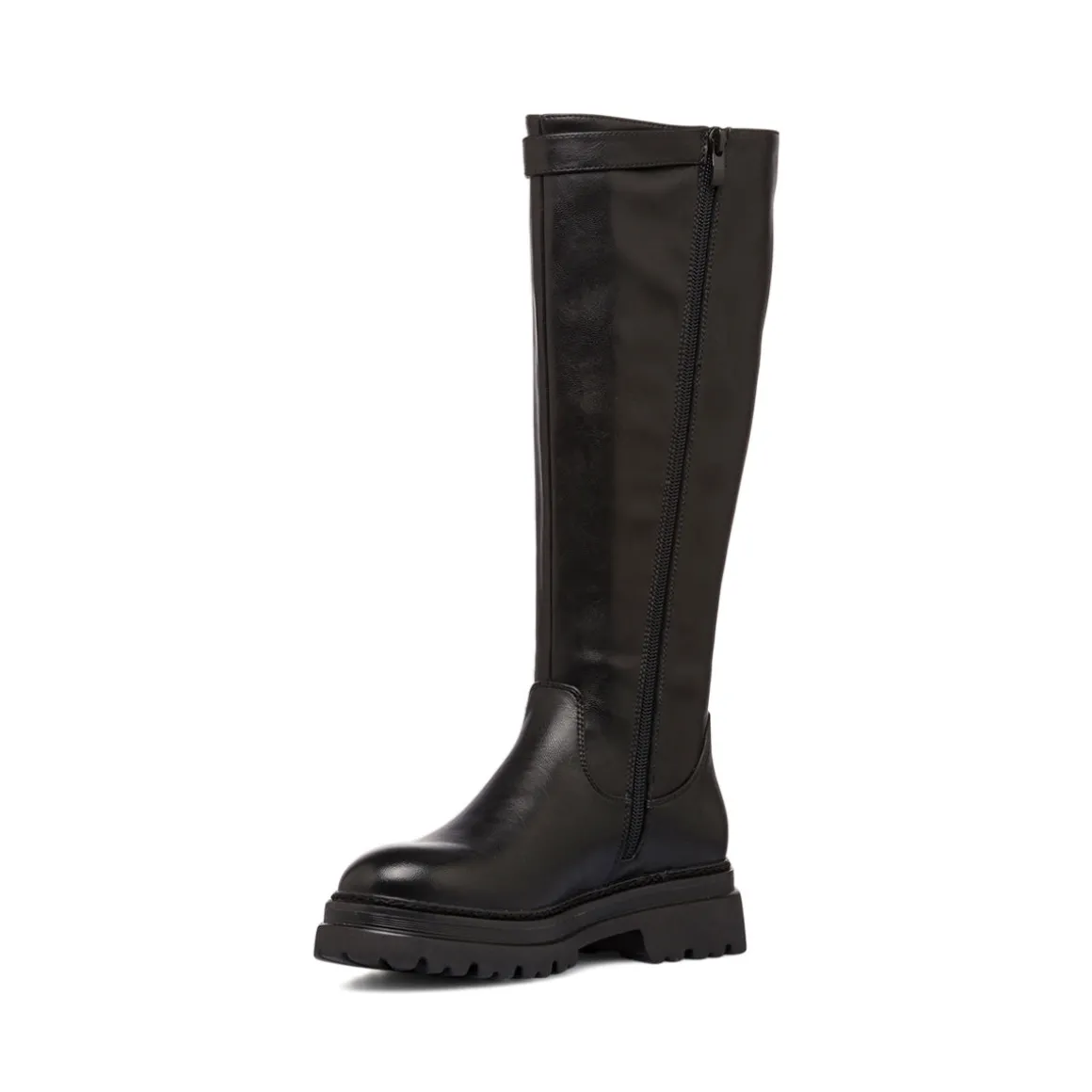 Stivali alti neri da Donna con fibbia Swish Jeans