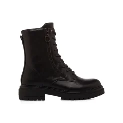 Stivali Anfibi neri da Donna con zip Swish Jeans