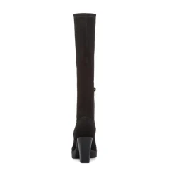 Stivali comfort neri da Donna con tacco 9 cm P Soft