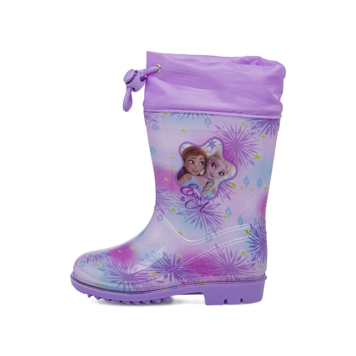 Stivali da pioggia lilla da Bambina con Elsa e Anna Frozen