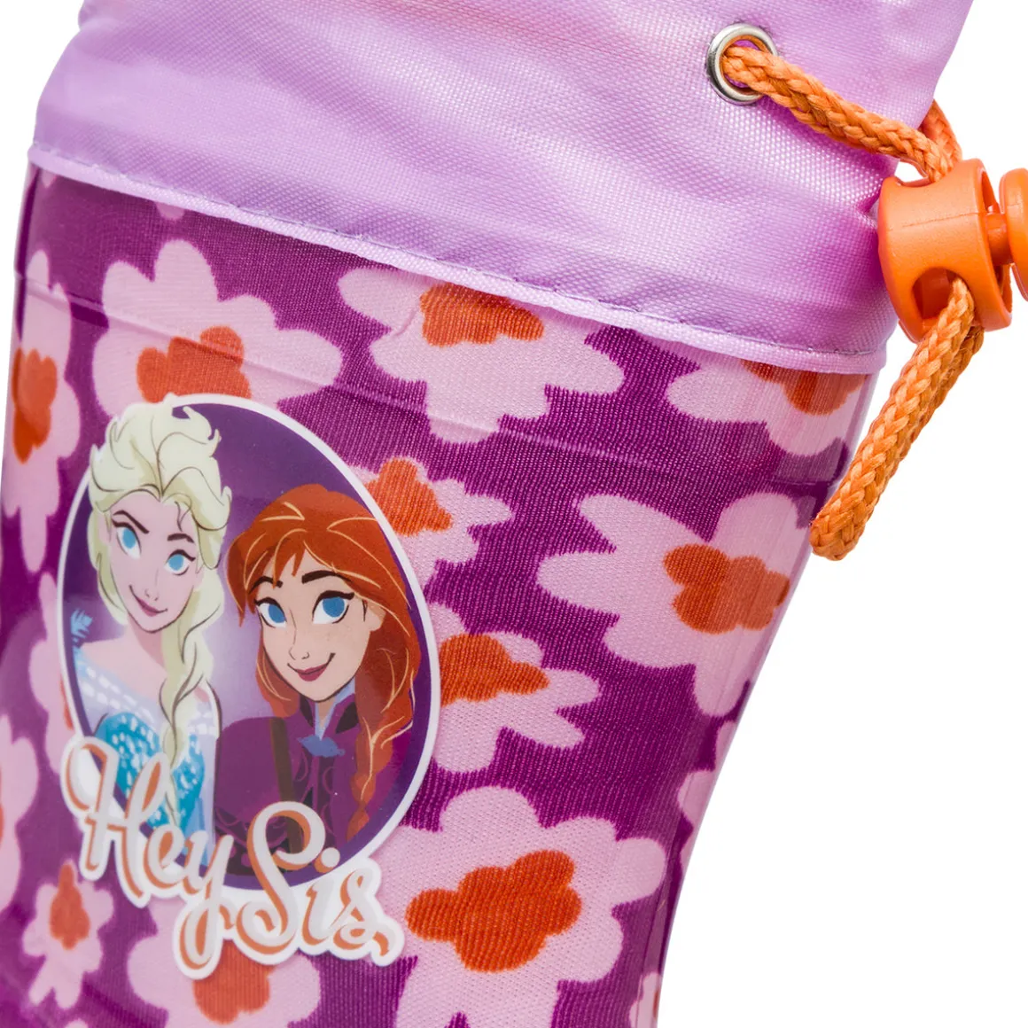 Stivali da pioggia viola e lilla da bambina Frozen