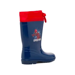 Stivali di gomma da pioggia blu e rosso Spiderman