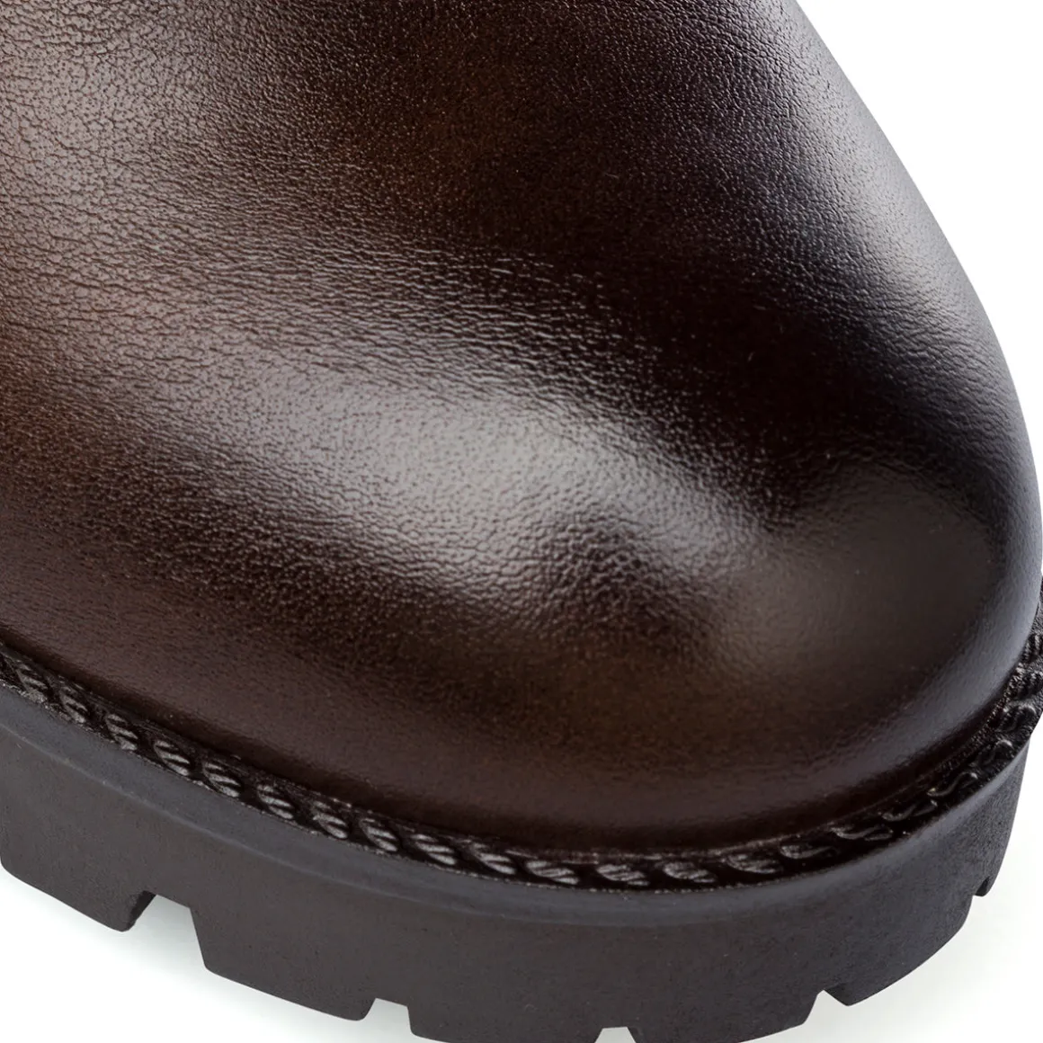 Stivali marroni da Donna con fibbia e tacco 8,5 cm Lora Ferres