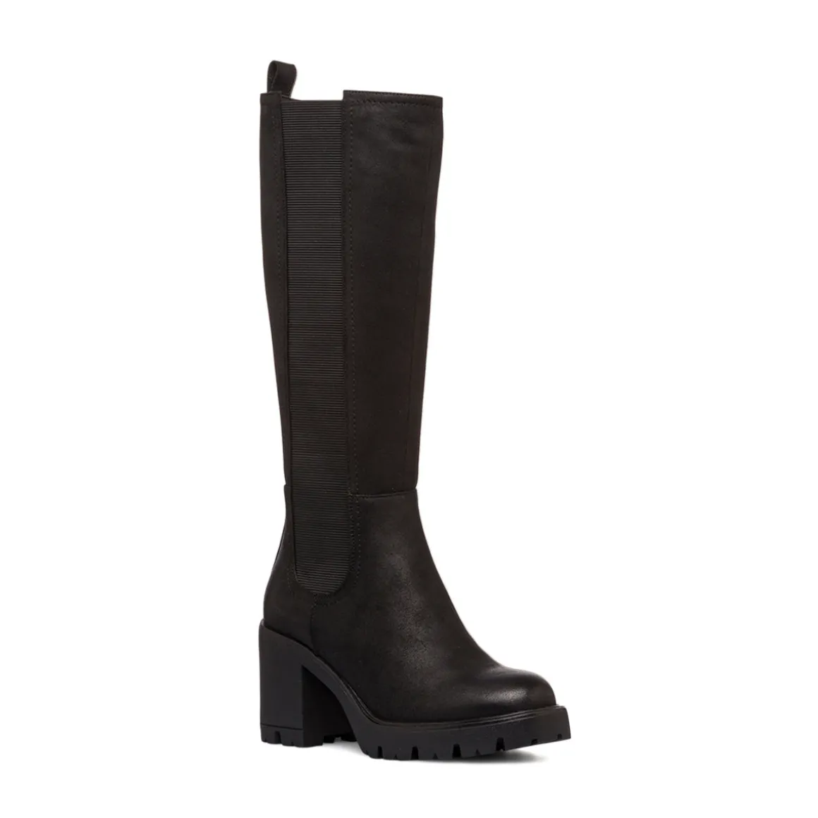 Stivali neri da donna con tacco 8 cm Lora Ferres