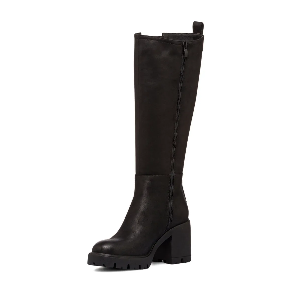 Stivali neri da donna con tacco 8 cm Lora Ferres
