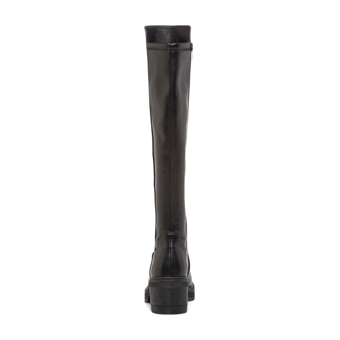 Stivali neri alti da Donna con tacco 4 cm Lora Ferres