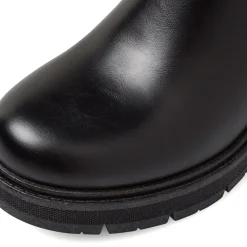 Stivali neri alti da Donna con tacco 4 cm Lora Ferres
