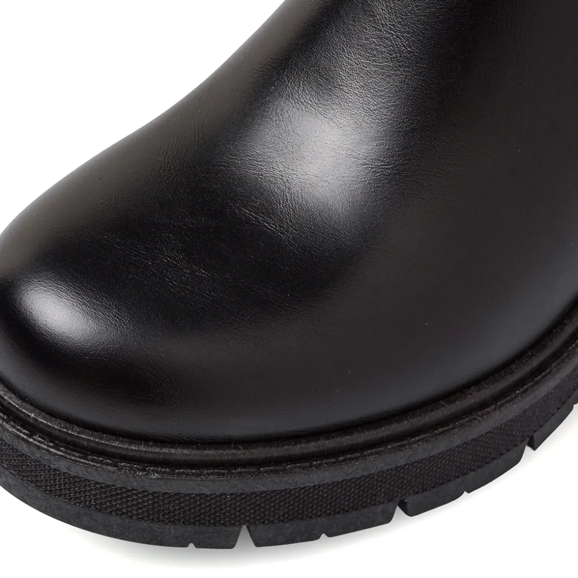 Stivali neri alti da Donna con tacco 4 cm Lora Ferres