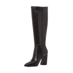 Stivali neri alti da Donna con tacco 8,5 cm Swish Jeans