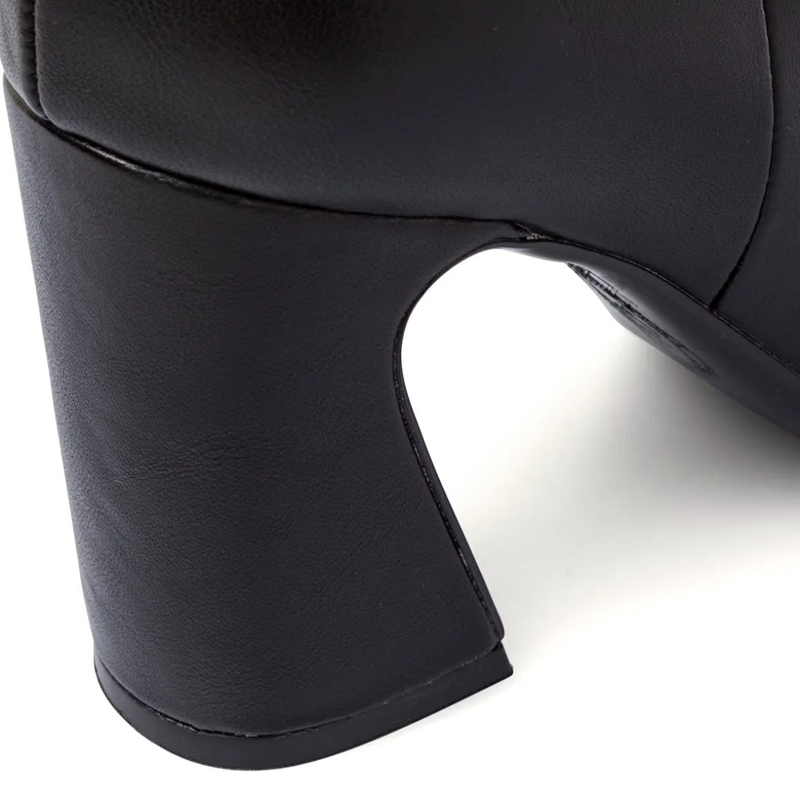 Stivali neri alti da Donna con tacco 8,5 cm Swish Jeans