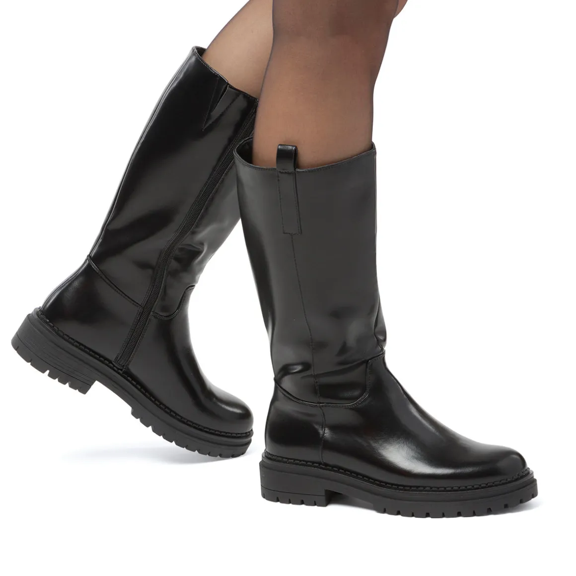 Stivali neri da Donna con zip Swish Jeans