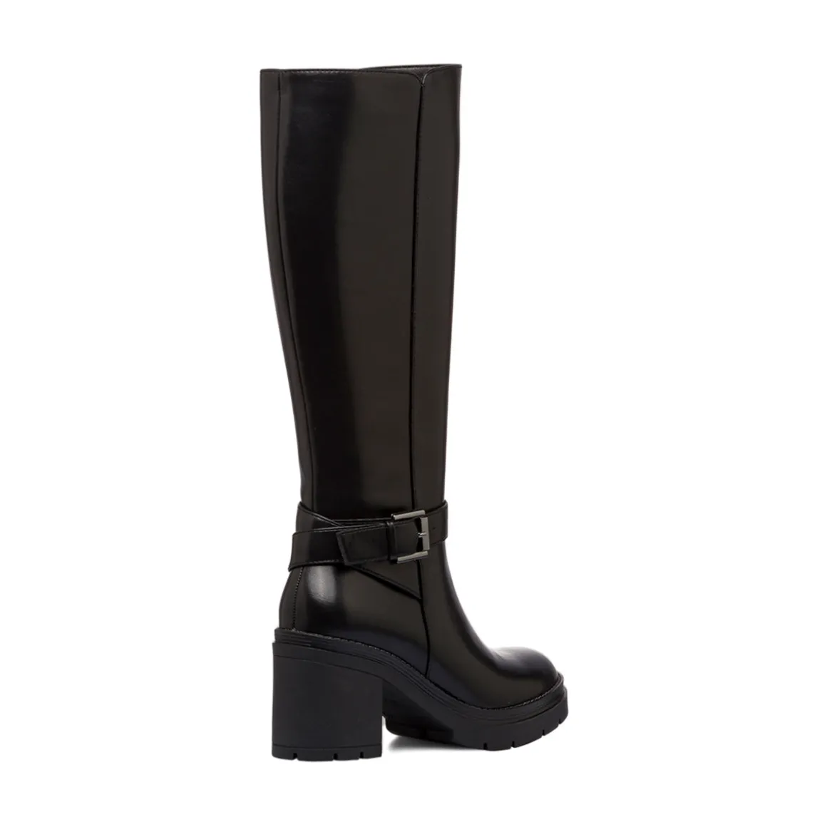 Stivali neri da Donna con fibbia e tacco 7,5 cm Swish Jeans