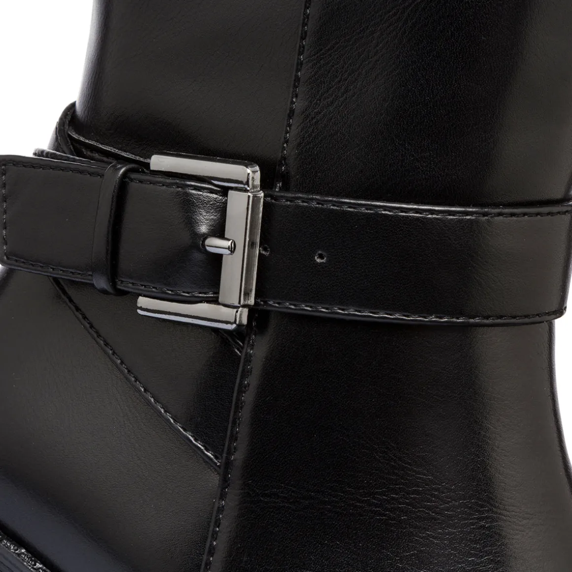 Stivali neri da Donna con fibbia e tacco 7,5 cm Swish Jeans