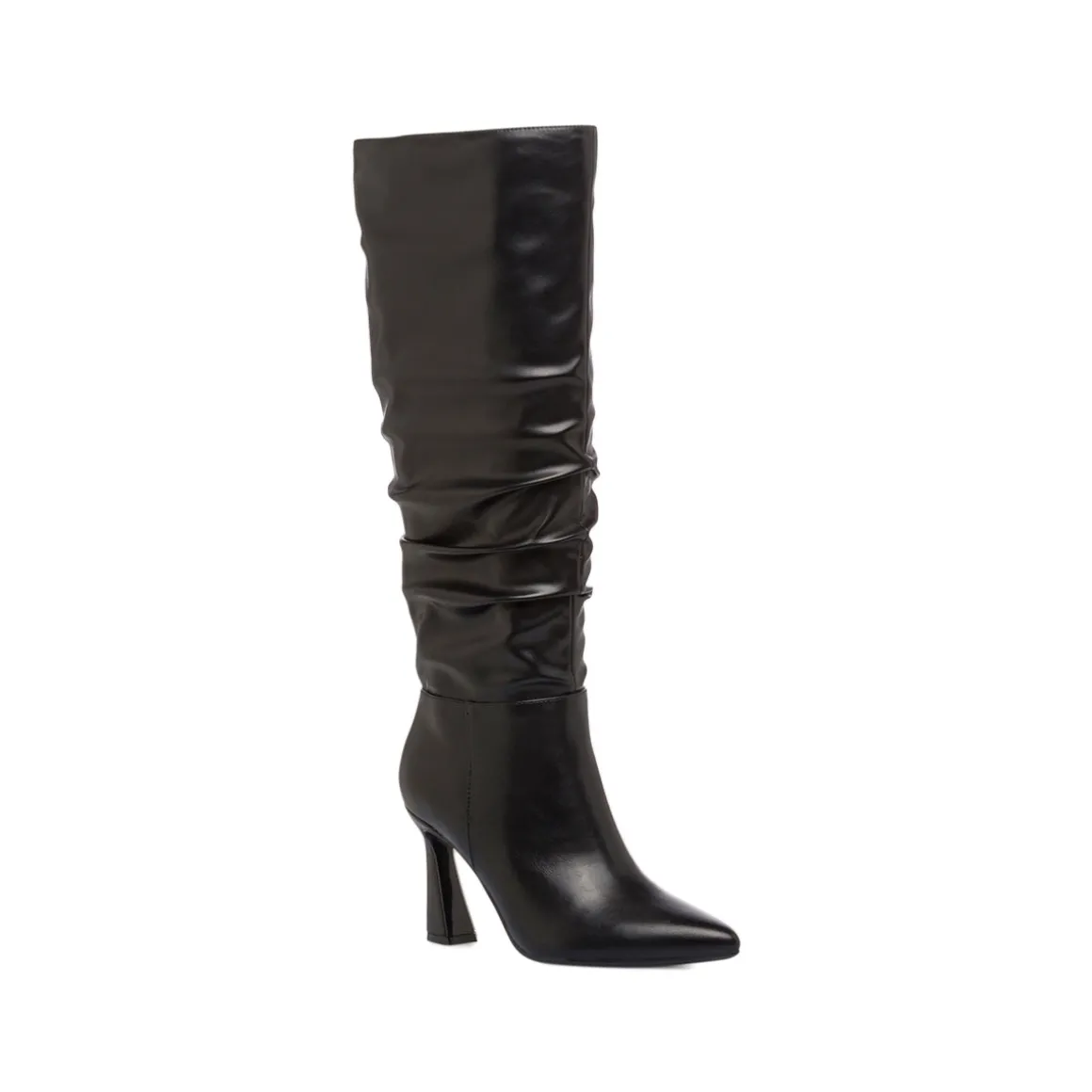 Stivali slouchy neri da Donna con tacco a colonna 7,5 cm Lora Ferres