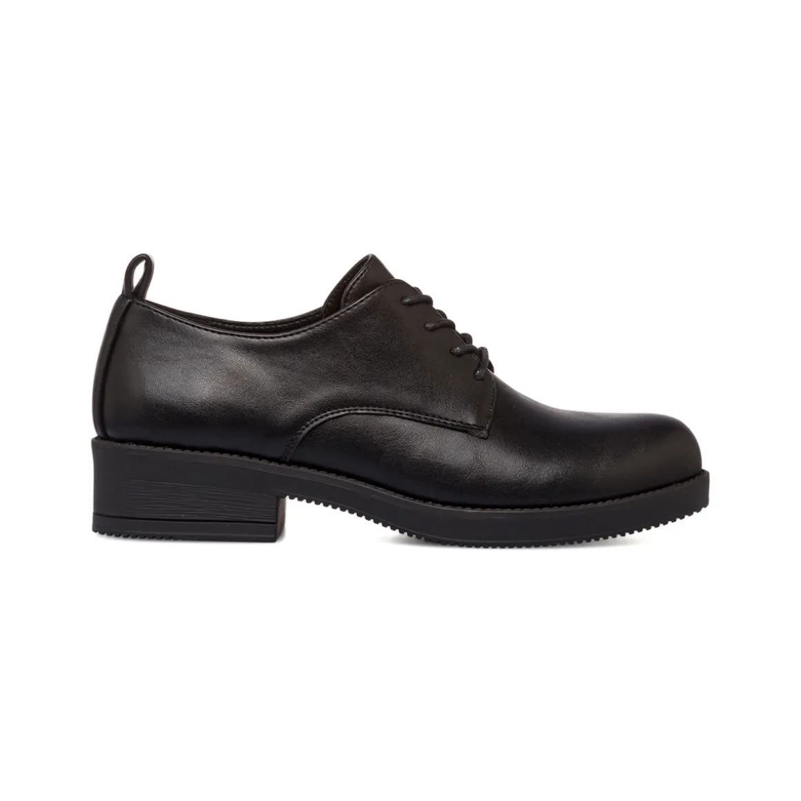 Stringate derby da donna nere con allacciatura derby Lora Ferres