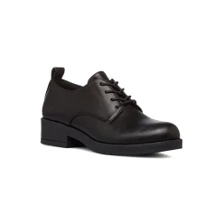 Stringate derby da donna nere con allacciatura derby Lora Ferres