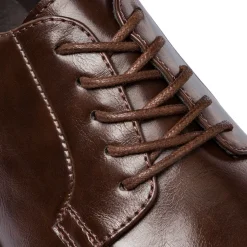 Stringate derby eleganti da uomo marroni Riflessi Urbani