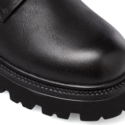 Stringate Derby nere da Donna con suola chunky Lora Ferres