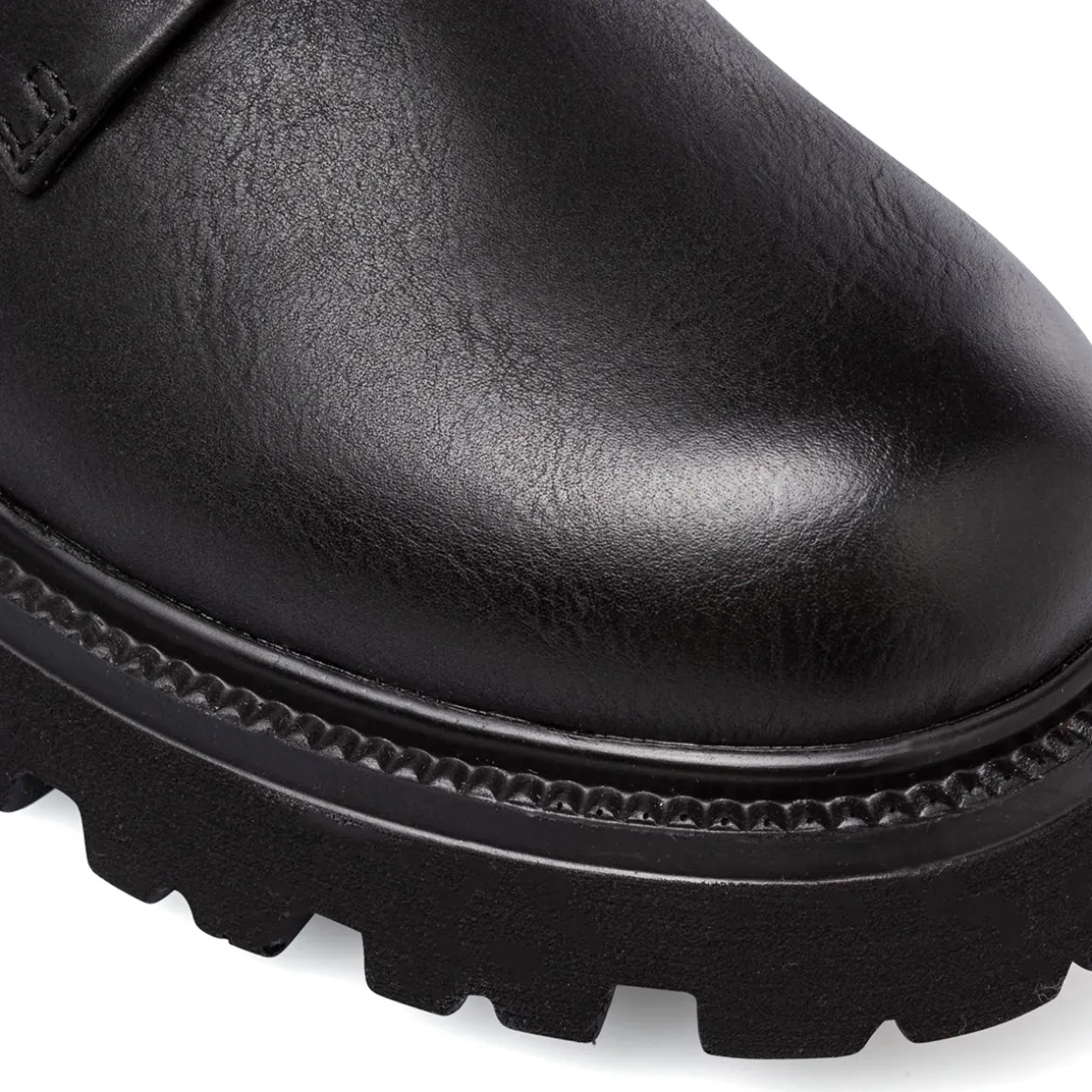Stringate Derby nere da Donna con suola chunky Lora Ferres