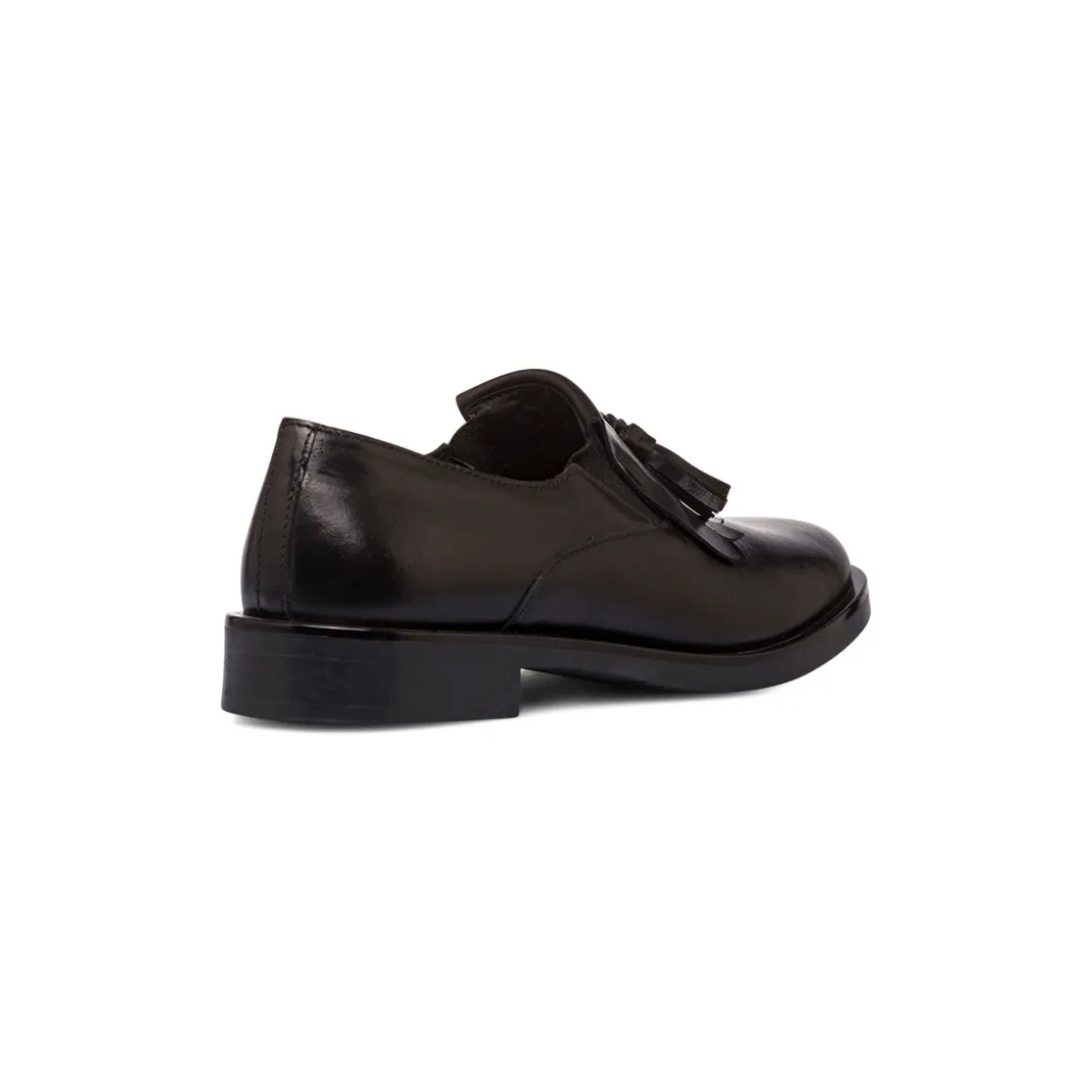 Stringate eleganti da donna neri con nappe P Essentials
