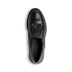 Stringate eleganti da donna neri con nappe P Essentials