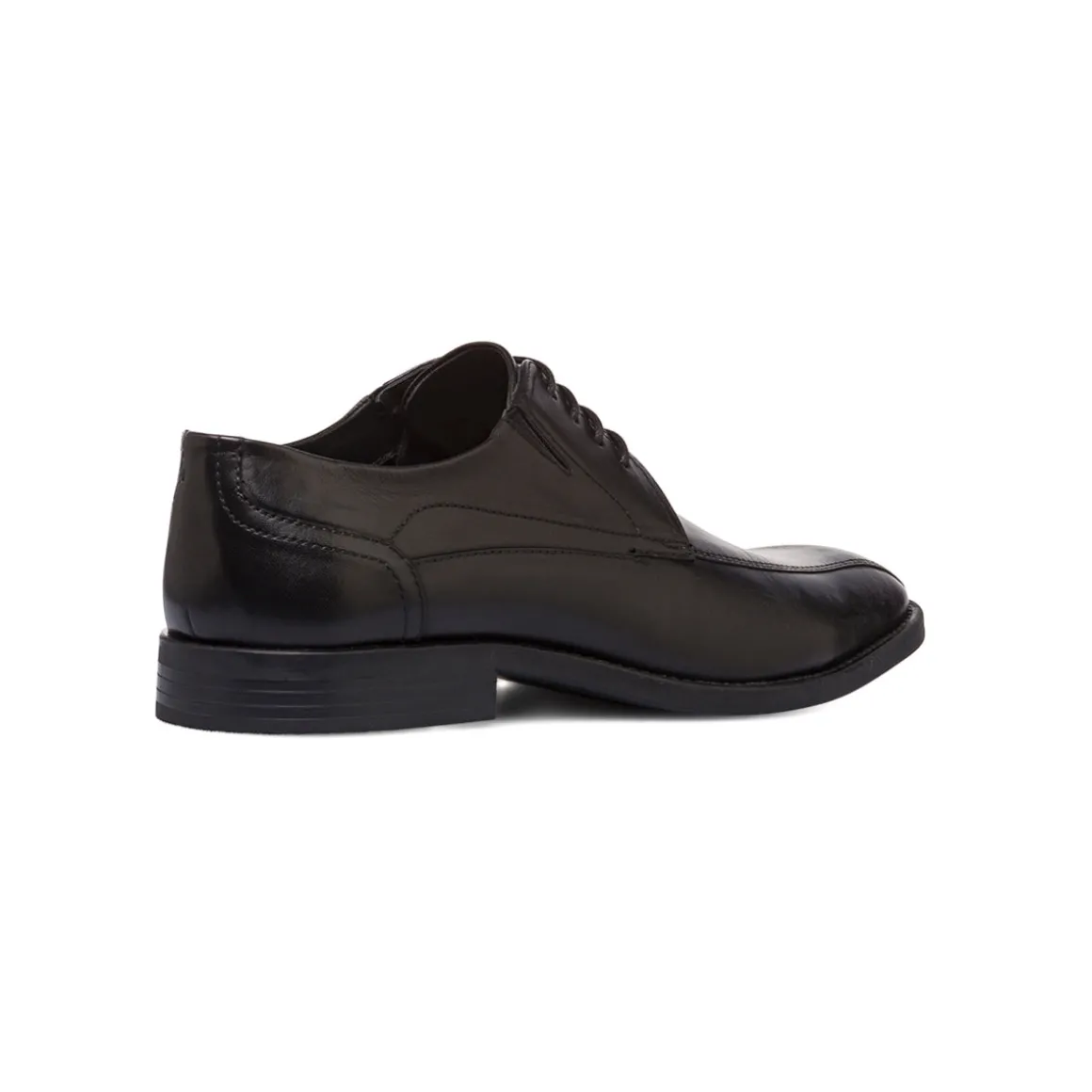 Stringate eleganti derby da uomo neri in pelle La Cuoieria