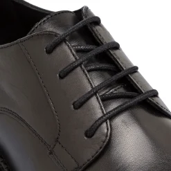 Stringate in pelle nere da Donna con suola traspirante Geox