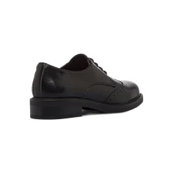 Stringate nere da Donna con dettaglio Brogue Lora Ferres