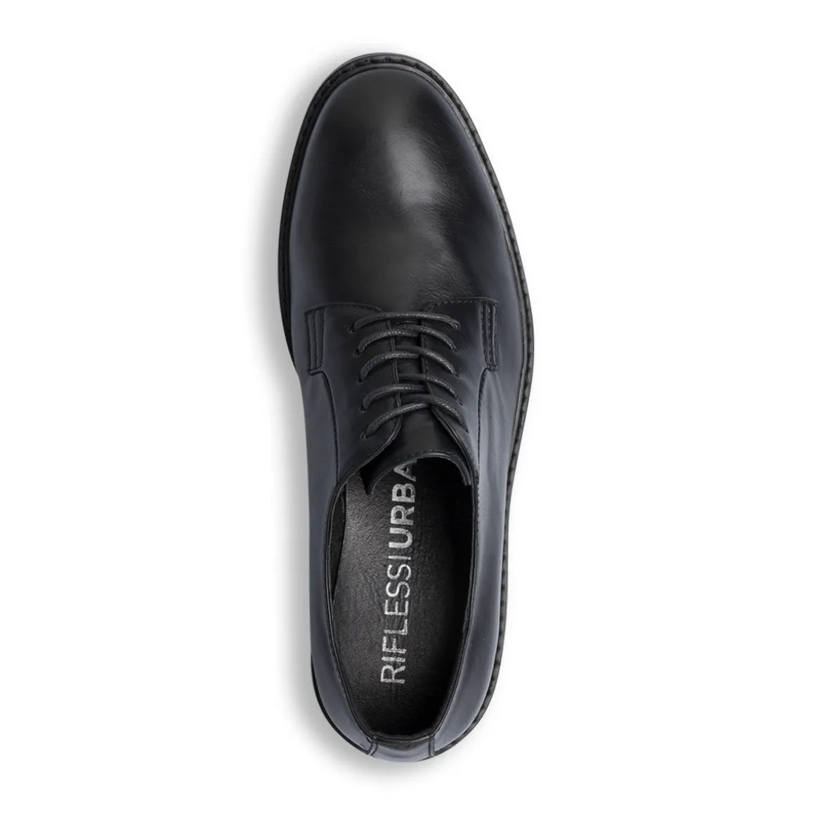 Stringate nere da uomo con allacciatura Derby Riflessi Urbani