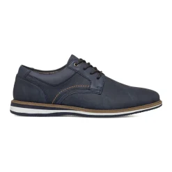 Stringate oxford casual blu da uomo Riflessi Urbani