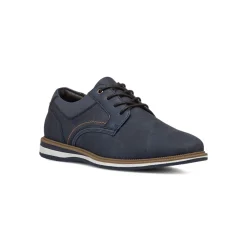 Stringate oxford casual blu da uomo Riflessi Urbani