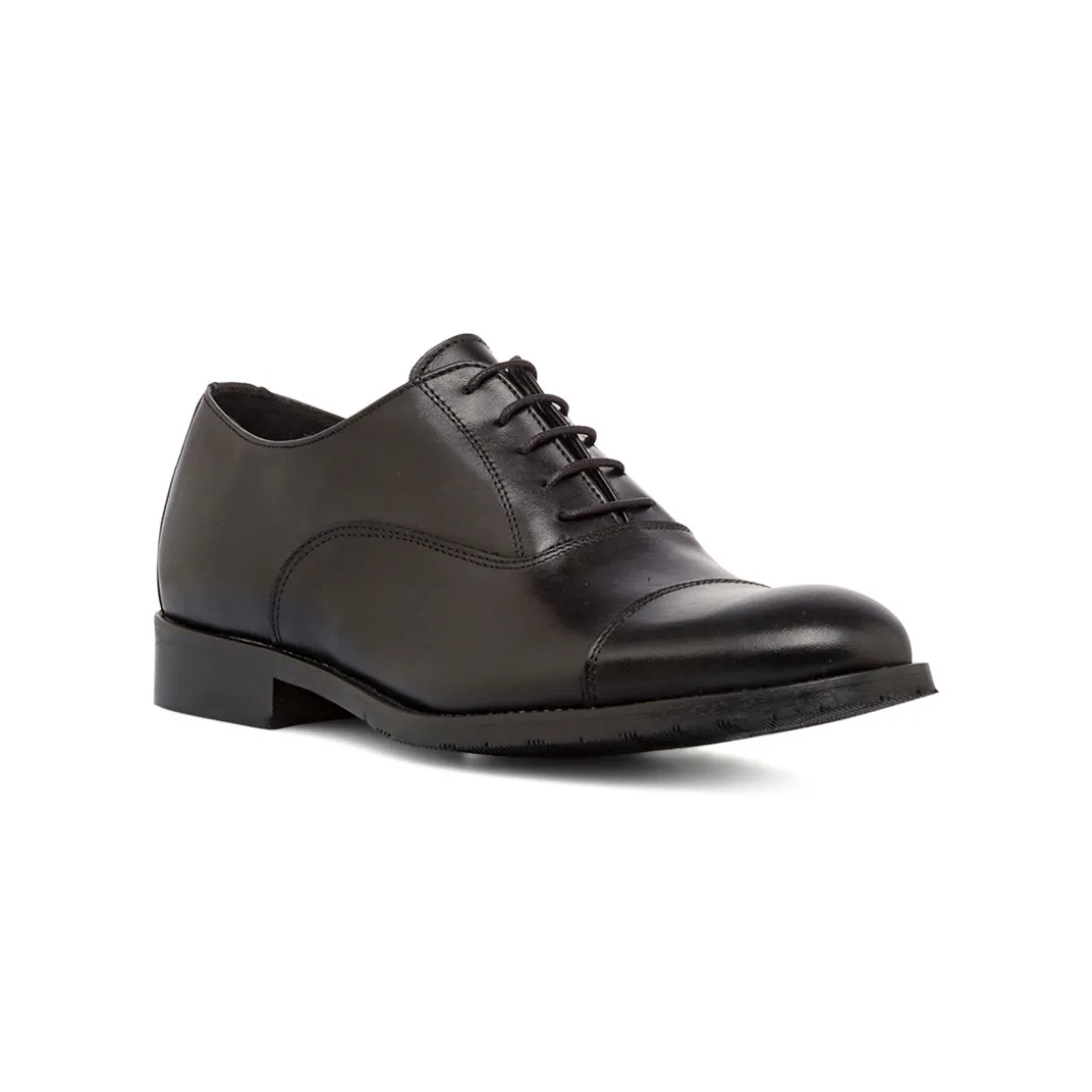 Stringate oxford eleganti da uomo nere in pelle Primopiano