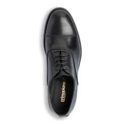 Stringate oxford eleganti da uomo nere in pelle Primopiano