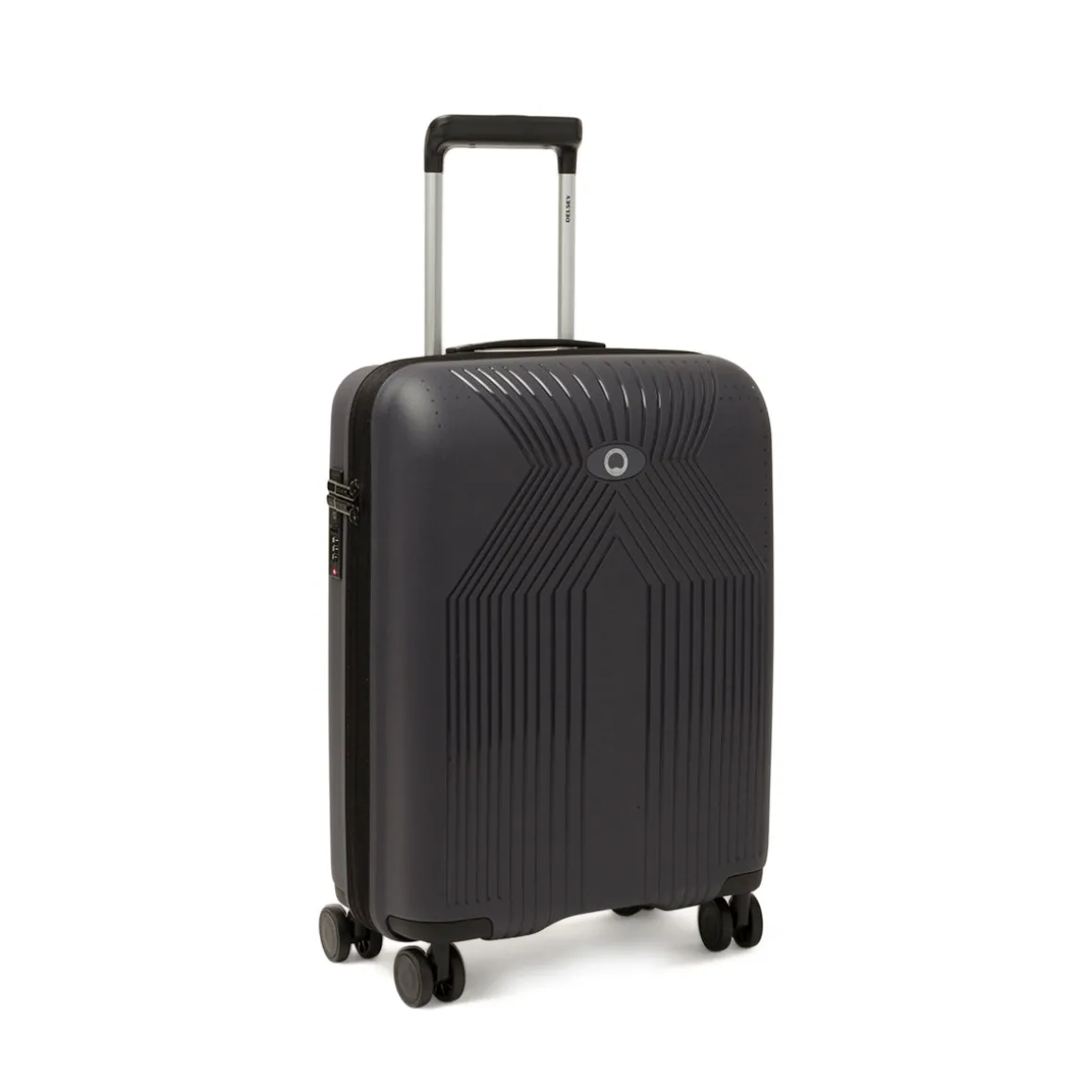 Trolley bagaglio a mano antracite in ABS Delsey Paris
