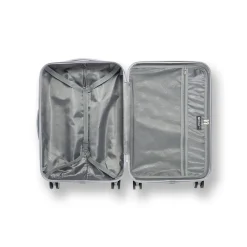 Trolley bagaglio a mano azzurro effetto metalizzato in ABS Ciak Roncato