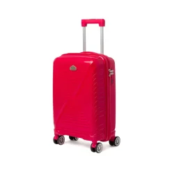 Trolley Bagaglio a mano in abs rosso Romeo Gigli