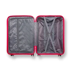 Trolley Bagaglio a mano in abs rosso Romeo Gigli
