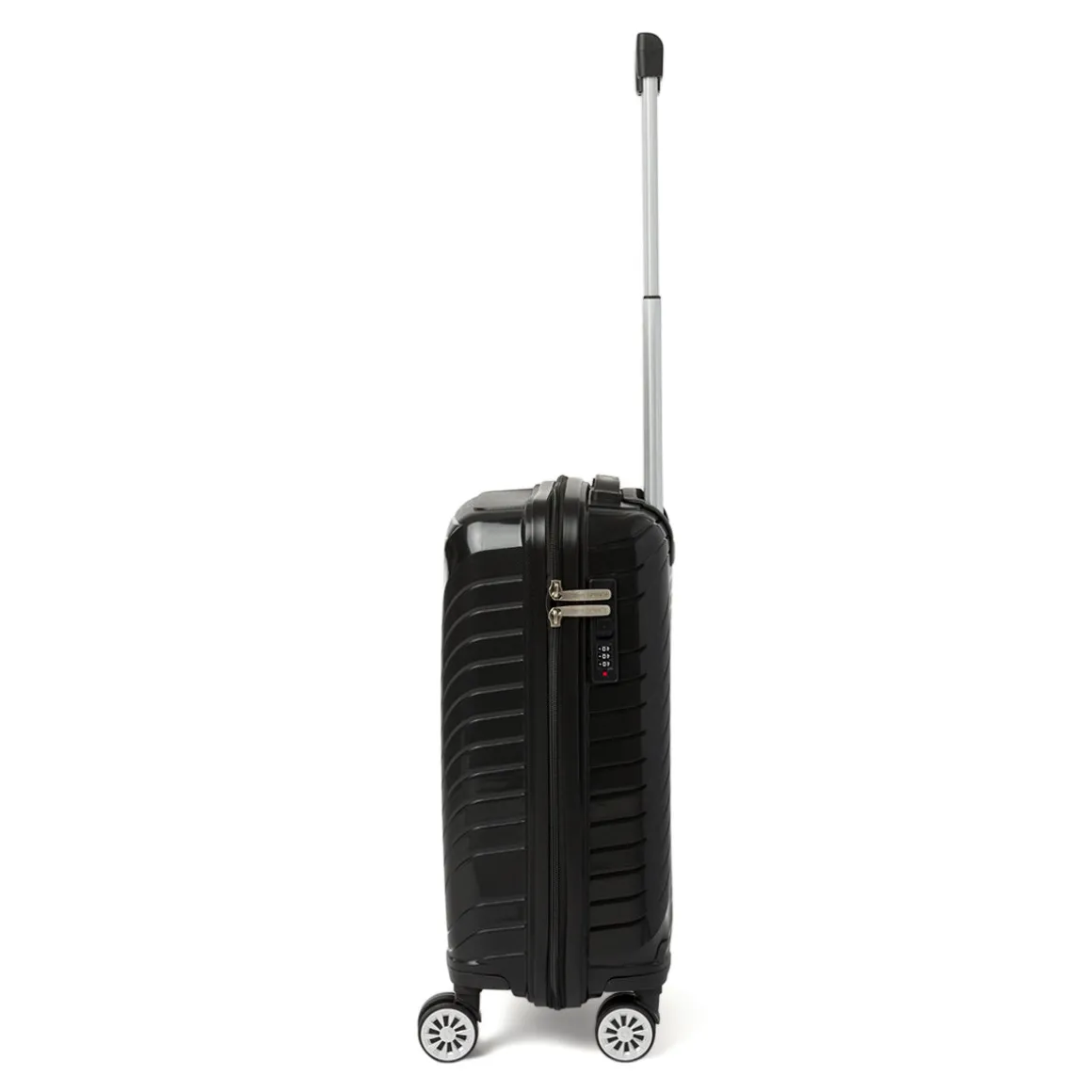 Trolley Bagaglio a mano in abs nero Romeo Gigli