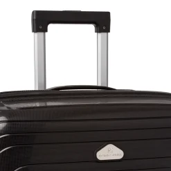 Trolley Bagaglio a mano in abs nero Romeo Gigli