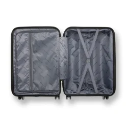Trolley Bagaglio a mano in abs nero Romeo Gigli