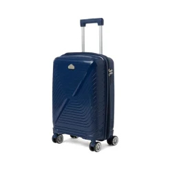 Trolley Bagaglio a mano in abs blu Romeo Gigli