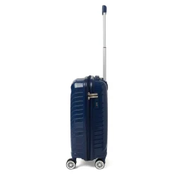 Trolley Bagaglio a mano in abs blu Romeo Gigli