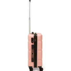 Trolley bagaglio a mano rosa in ABS Delsey Paris