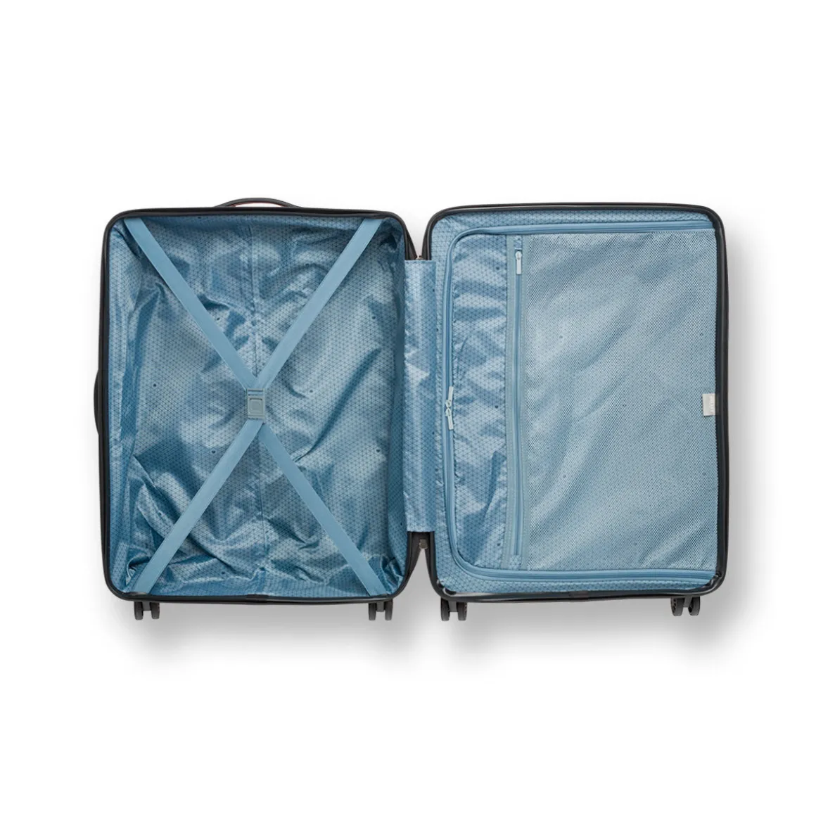 Trolley bagaglio a mano rosa in ABS Delsey Paris