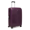 Trolley bagaglio grande viola in ABS Delsey Paris