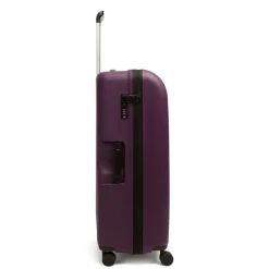 Trolley bagaglio grande viola in ABS Delsey Paris