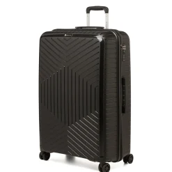 Trolley grande nero rigido in ABS Ciak Roncato Hexa