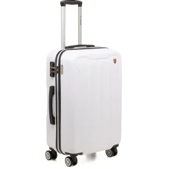 Trolley medio bianco in ABS Ducati Corse x Ciak Roncato Flight