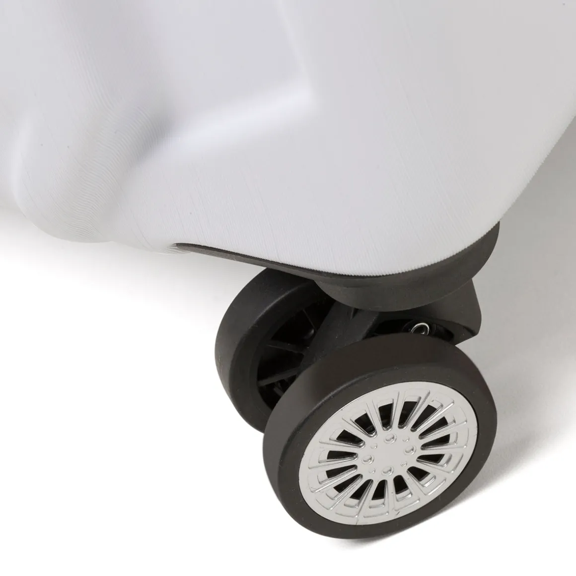 Trolley medio bianco in ABS Ducati Corse x Ciak Roncato Flight